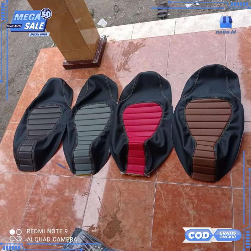 Kulit Jok Scoopy Caferacer/ Cover Jok Scoopy Modif - RO30-0912 2025 Bisa COD New