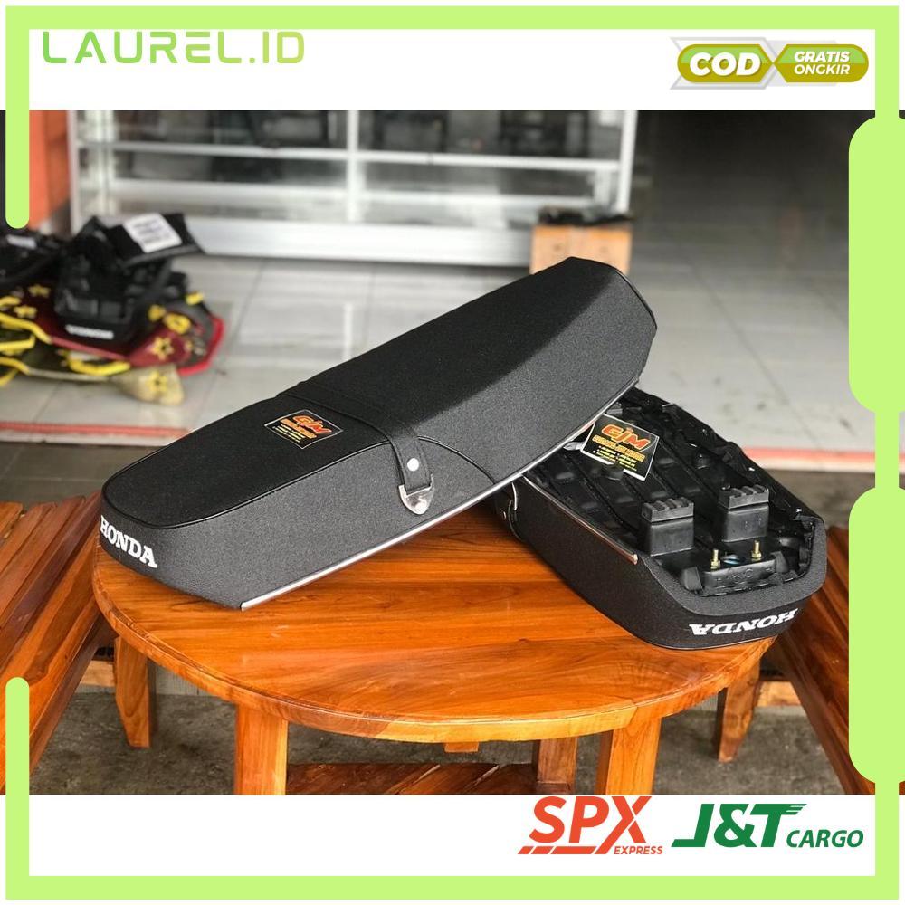 Jok motor honda astrea grand kulit amplas jok astrea standar anti gembos busa biru jok astrea grand 