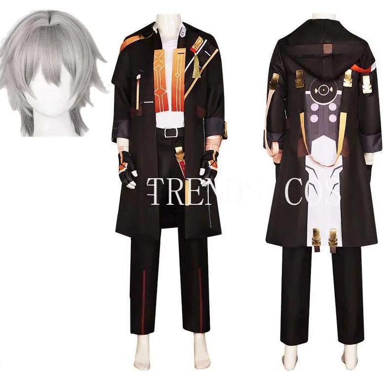 Anime Cosplay Male The Trailblazer Caelus Cosplay Costume Heroine Trailblazer  Role Play Full Set fo