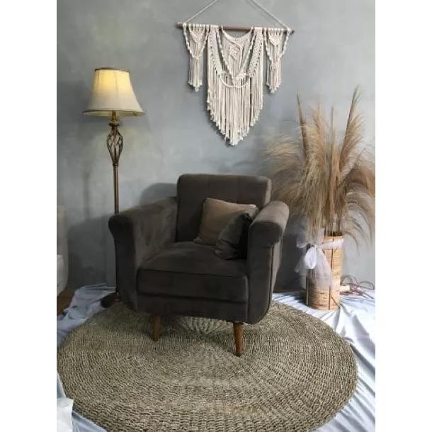 Rug Seagrass NATURAL POLOS/ Karpet Anyaman Seagrass Estetika Big Size