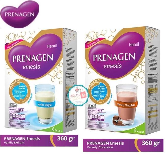 Prenagen Emesis Vanila Coklat 360gr | Prenagen Susu Ibu Hamil (0-3 Bulan) 360 gr