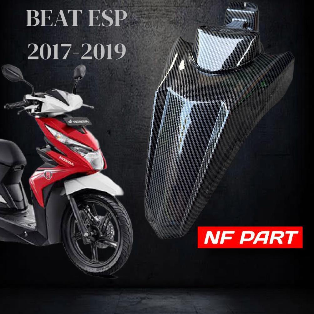 Slebor spakbor depan beat new esp carbon forged kevlar wtp glossy beat esp 2016-2019