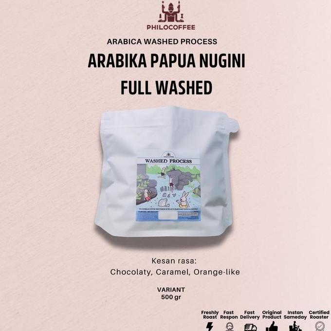 New Trend!, Kopi Arabika Papua Nugini Full Washed | Kopi Arabika Papua | Biji Kopi