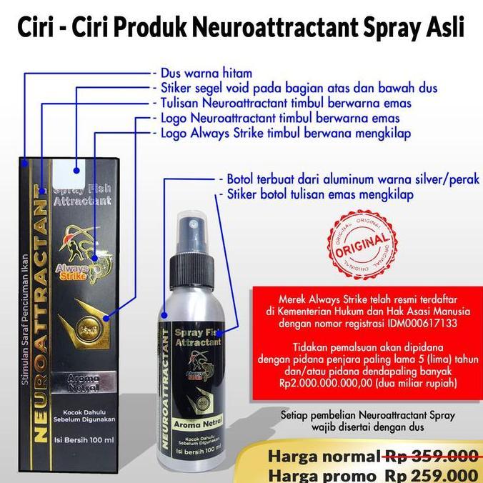 Neuroattractant Spray Fish Attractant Ikan Umpan Pancing Non Essen