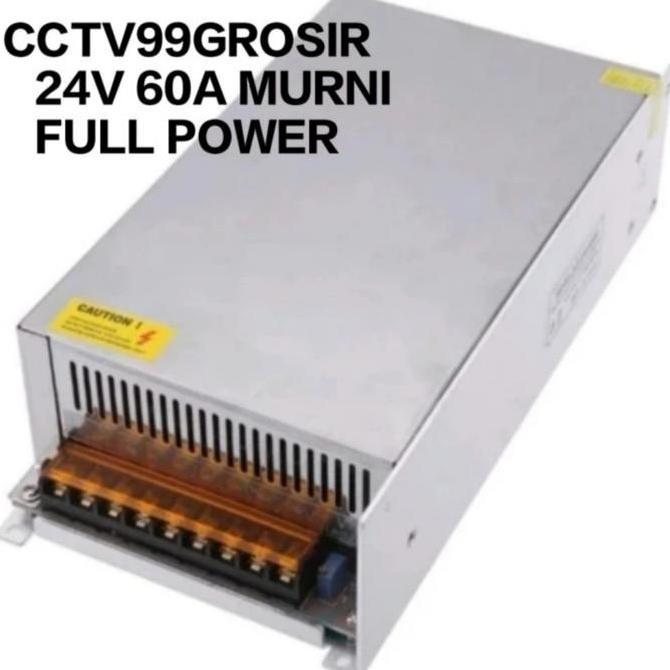 Promo Switching power supply 24V 60A power supply switching psu fan Diskon
