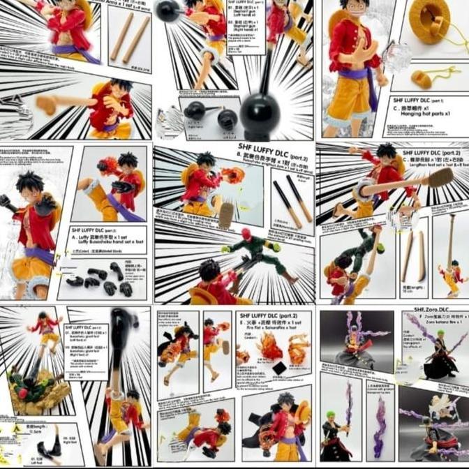 ACCESSORIES BUAT SHF LUFFY - ONE PIECE KODE 58