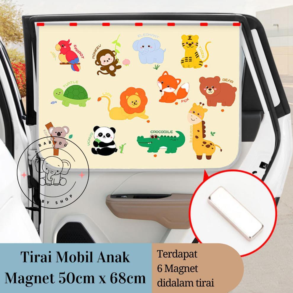 Babydu Tirai Mobil Sun Shield Car Curtain UV Sun Shield Series F