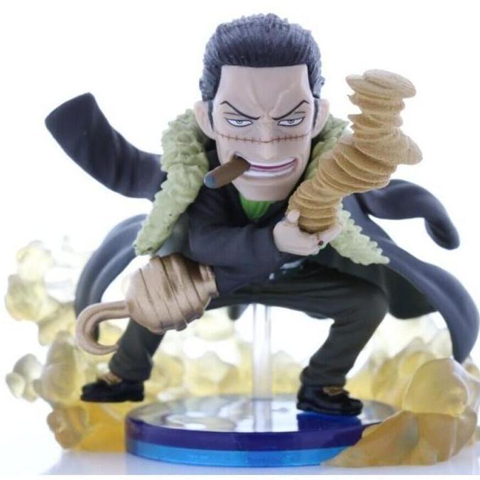 ORIGINAL ONE PIECE WCF BURST SHICHIBUKAI CROCODILE - NEW BANDAI & RARE KODE 266