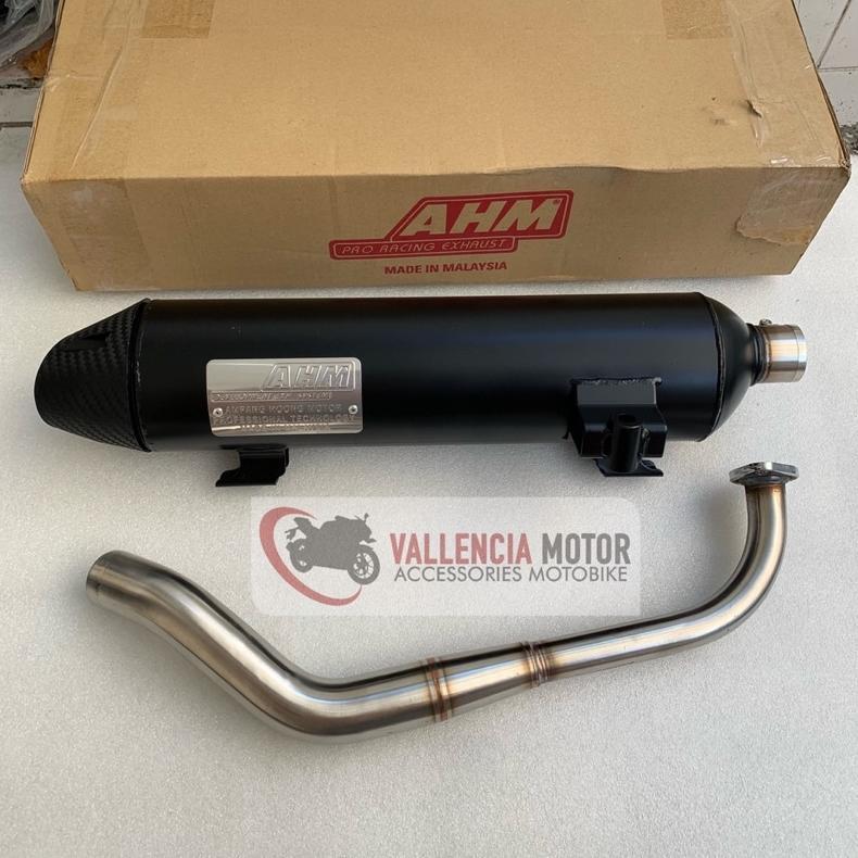 KNALPOT AHM NMAX New STANDAR RACING - KNALPOT NMAX155 New AHM MADE IN MALAYSIA ORIGINAL