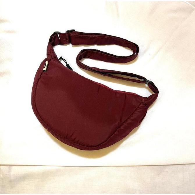 New- Tas Bahu Selempang Wanita Pria Slingbag Shoulderbag Waistbag Cowo Cewek Kain Nylon Parasut