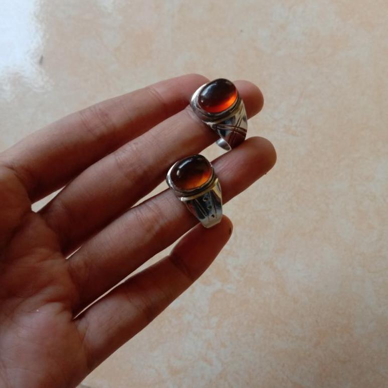 Cute- Cincin Batu Akik Getah Katilayu 100% Asli
