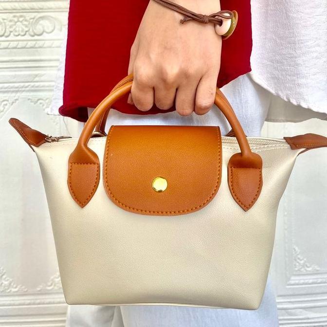 New- Irvanbagshop Tas Wanita Amira Kombinasi  (Free Tali) Selempang  Kulit Pu Polos Tasselempang Wan