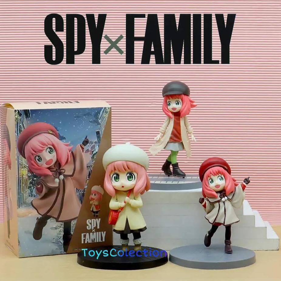 Figure - ACTION FIGURE SPY X FAMILY ANYA FORGER DETECTIVE SPY CUTE TOPPER CAKE MAINAN PAJANGAN HIASA