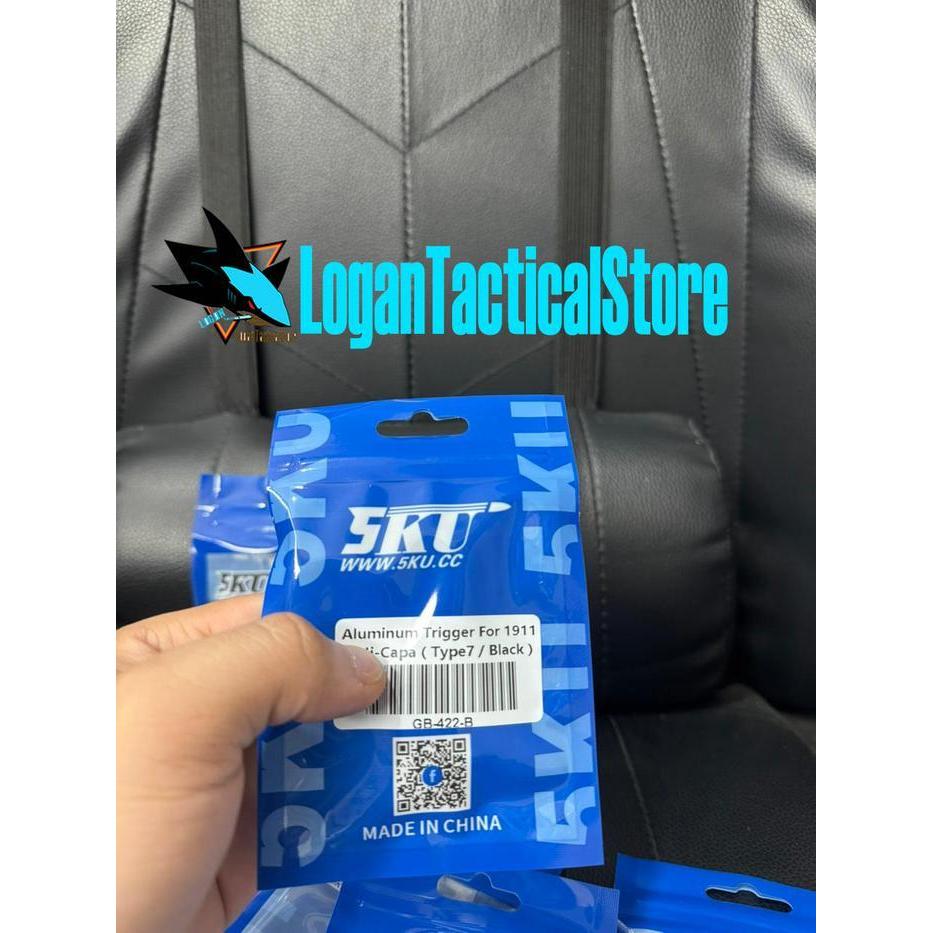 5Ku Aluminum Trigger Type.7 For Tm 1911 / Capa 5.1/4.3 Gbb Original Dan Terpercaya