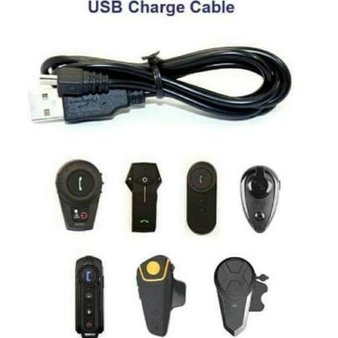 Charger Intercom Kabel Charger intercom Helm BT S2 BT S3 Be6 QTBE6 DLL