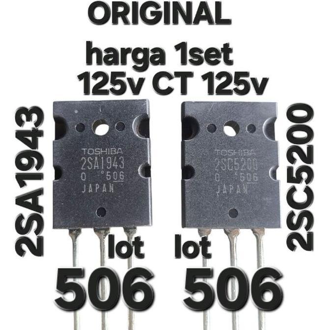 Volk- C5200 A1943 Lot 313 308 100% Original Japan Jepang 2Sc C 5200  Ori