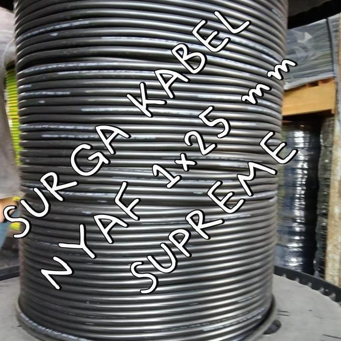 Yxrj- Nyaf 1X25 Mm Supreme/ Nyaf 1 X 25 Mm/ Kabel Serabut 25 Mm/ Kabel Nyaf