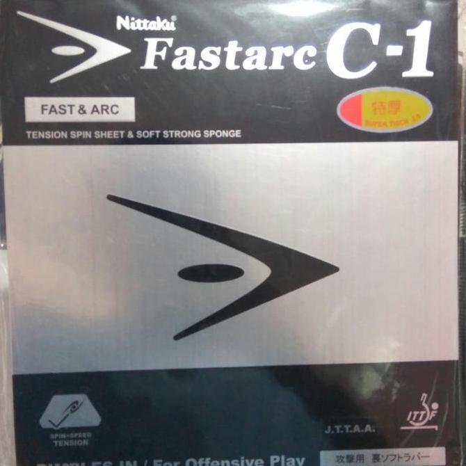 TERMURAH - KARET TENIS MEJA NITTAKU FASTARC C1 ORIGINAL