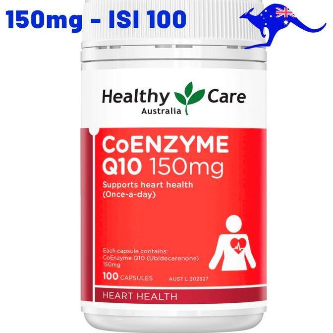 Vitmax- Healthy Care Coenzyme Q10 Coq10 150Mg 100 Capsules Co 150 Mg Kapsul
