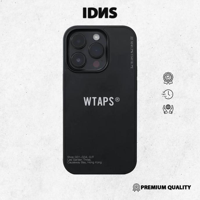 IDNS Wtaps 01 Casing Iphone 12 Pro Max 13 Pro Max 14 Pro 15 Pro
