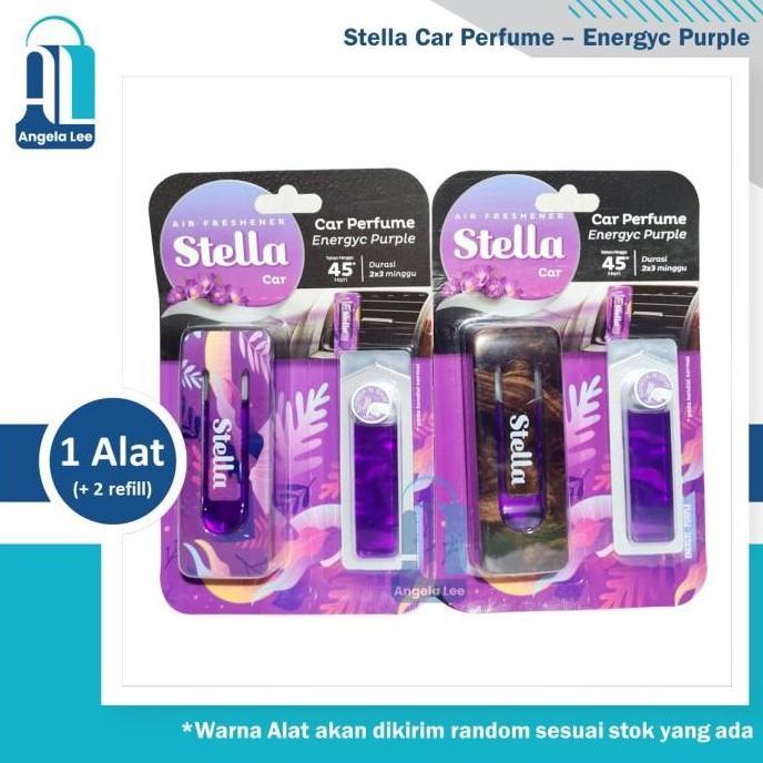 Good- Stella Car Perfume Air Freshener Pengharum Mobil Jepit alat dan refill