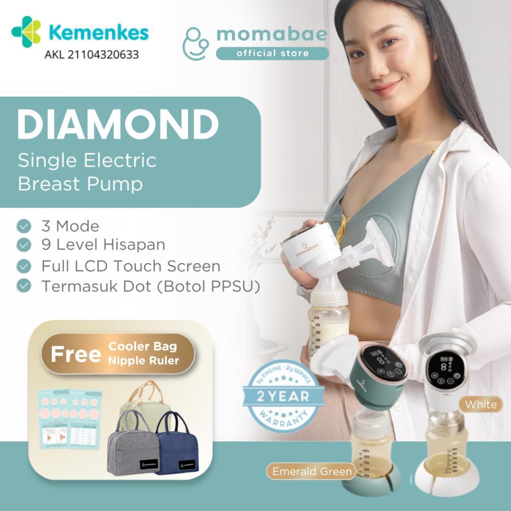 MOMABAE - DIAMOND Pompa ASI Elektrik  / Breast Pump Electric / Pumping ASI Elektrik Portable