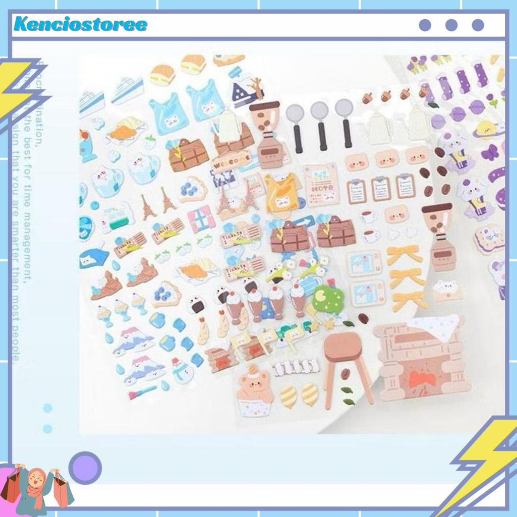 Buku Stiker DIY Fashion Ganti Baju Cloth Sticker Quite Book Dress Up Lucu Korean Bcx