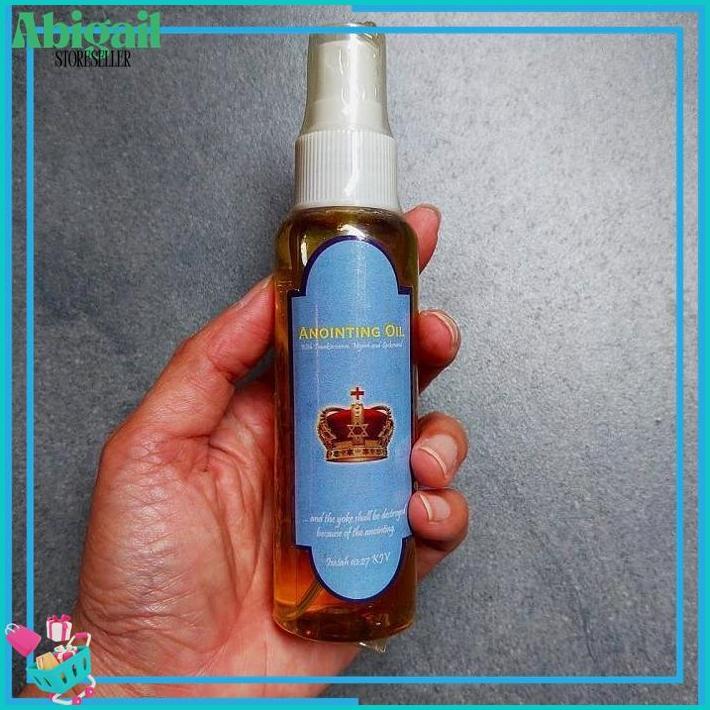 Minyak Urapan Spray Wangi 100 ml Anointing Oil Suci Profetik Bahtera Mahanaim Untuk Doa Doling Ready