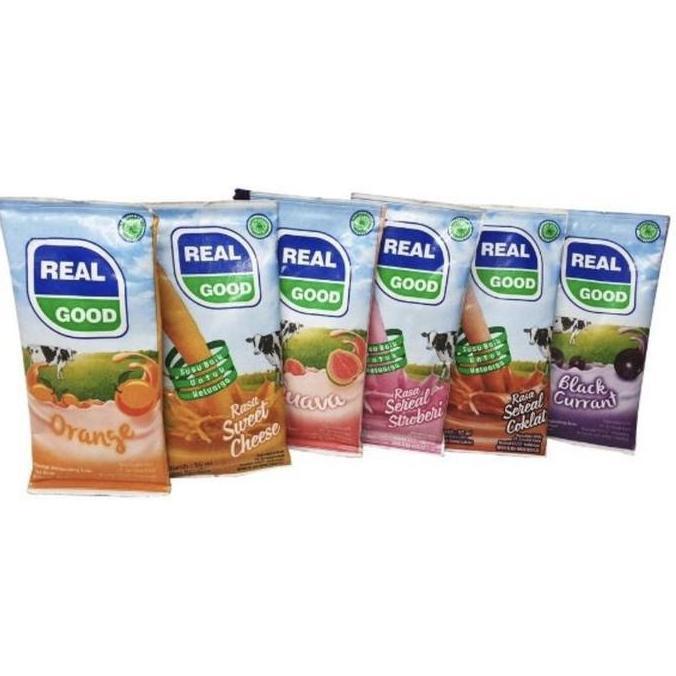 Expert- [] Susu Real Good 1 DUS isi 60 pcs - susu bantal nikmat enak diskon