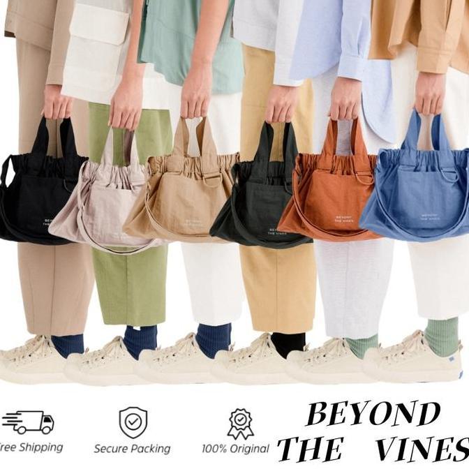 [ORI]Tas Lipat BTV Dumpling Bag Nylon Lightweight / Sling Bag Wanita Lipat-XS/Micro