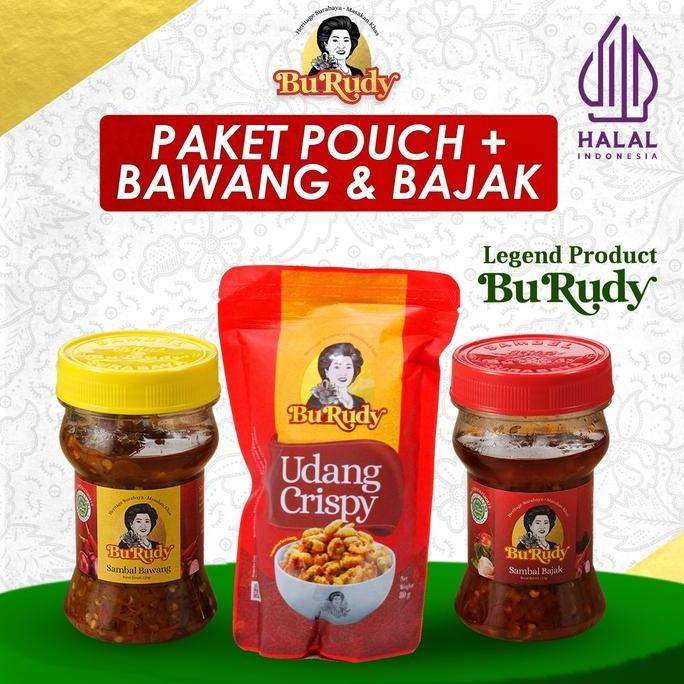DISKON Paket Kecil Udang Pouch Khas Depot Bu Rudy Surabaya READY STOCK