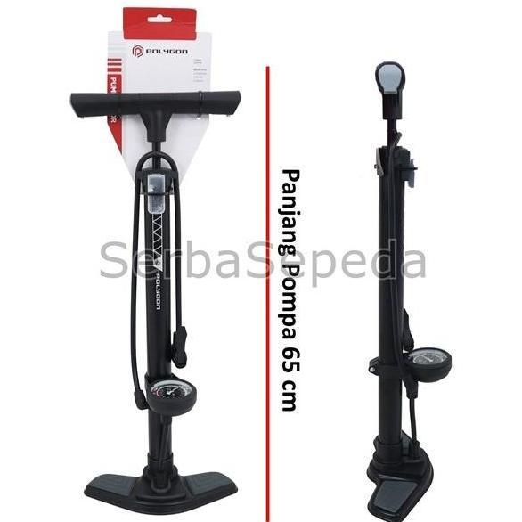 Pompa Sepeda - Pompa Lantai Polygon STX