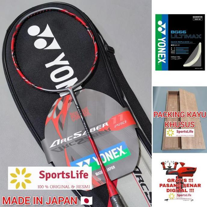 RAKET BADMINTON YONEX ARCSABER 11 PRO ORIGINAL MADE IN JAPAN