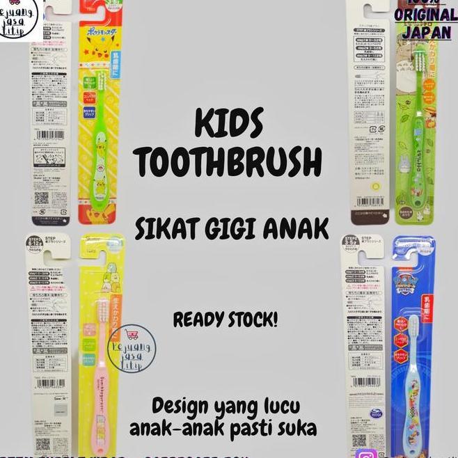 Skater Sikat Gi Anak Kter Lucu Toothbrush Kids Jepang