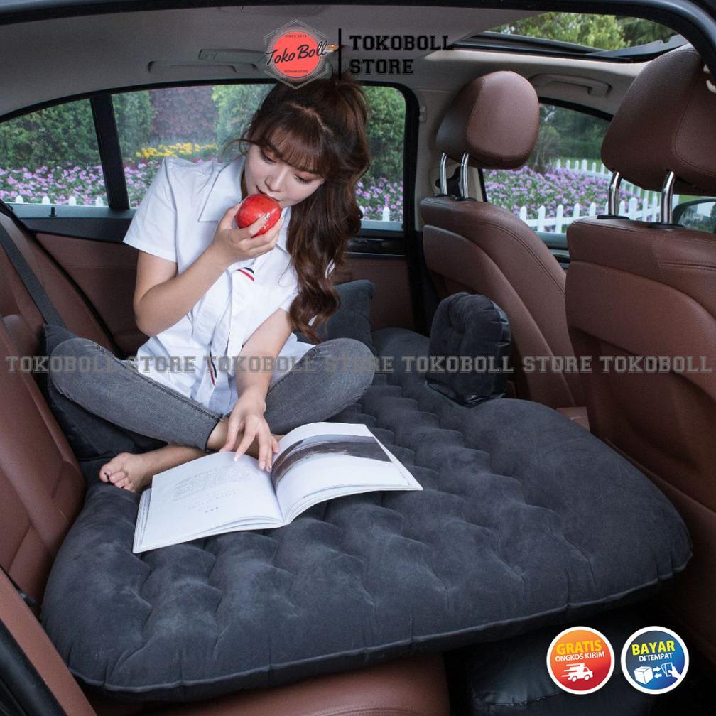 Kasur Mobil Jok Belakang Baris ke 2 | Kasur Camping Angin Otomatis | Kasur Angin Mobil Pompa Otomati