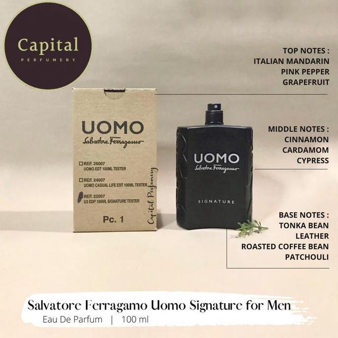 Salvatore Ferragamo Uomo SIGNATURE For Men EDP 100ml TESTER