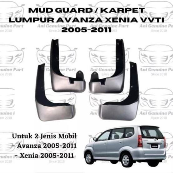 Karpet Lumpur / Mud Guard Mobil Avanza Xenia 2005-2011 Termurah
