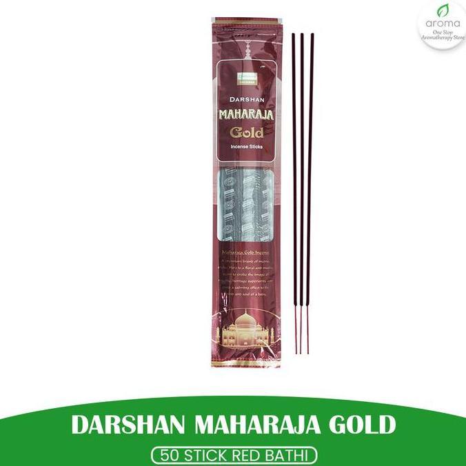 Clrx- Dupa India (Aromaterapi) Red Bathi - Darshan Maharaja Gold