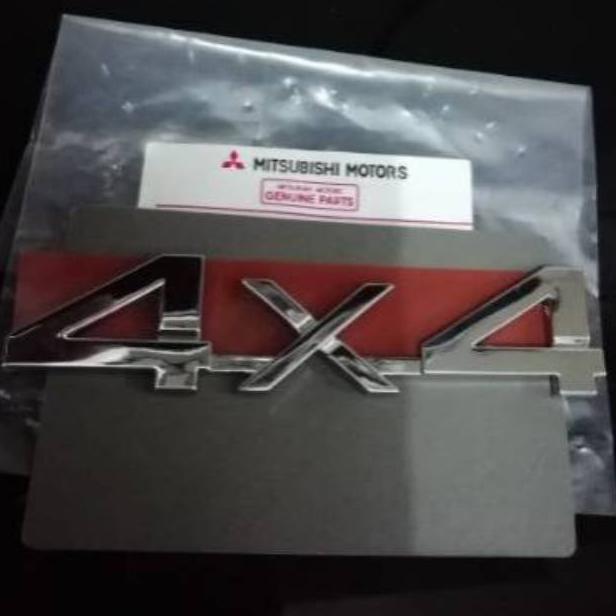 emblem 4x4 pajero sport triton all new pajero sport