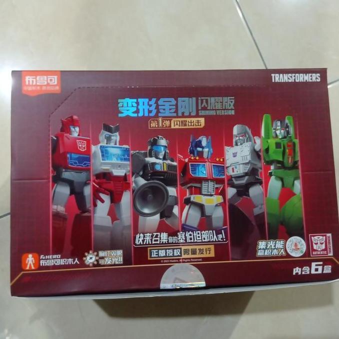 Buluke Transformers Shining Version 01 Blokees Optimus Jazz Rachet