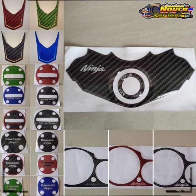 Aksesoris emblem NINJA RR NINJA R SS RR CARBON Motor Motorcycle TERBARU