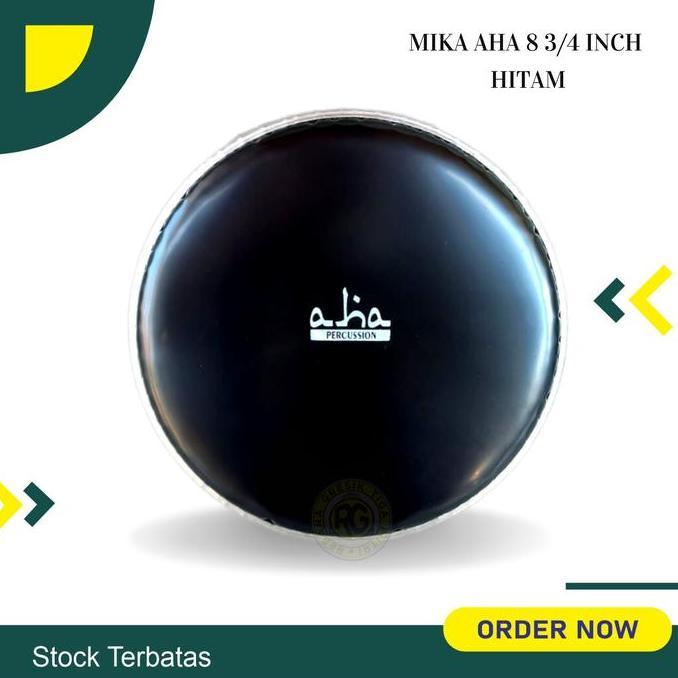 MIKA AHA UKURAN 8.3/4 / 8.75 WARNA HITAM BUAT DARBUKA