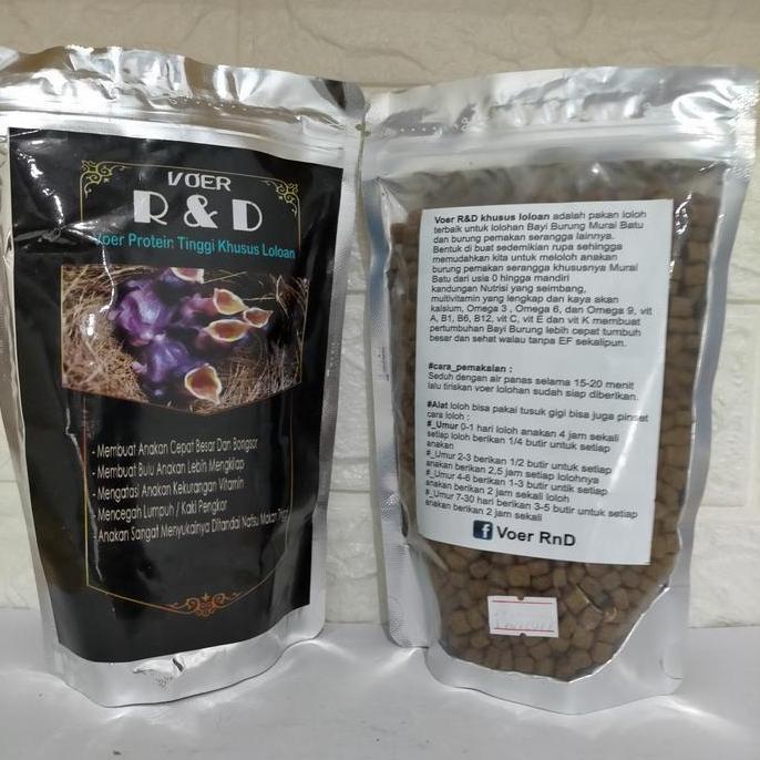 NEW - Voer R&D Lolohan RnD Voer Lolohan Murai Batu Supaya Cepat Pecah suara