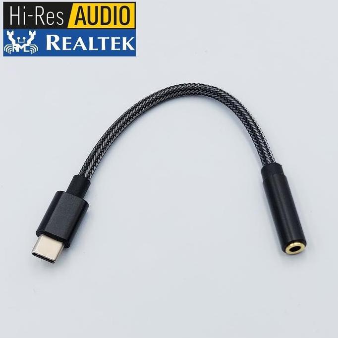 BEBAS ONGKIR - AUXLINK Metaseries ALC4042 384KHz 32Bit Type-C to 3.5mm DAC Adapter