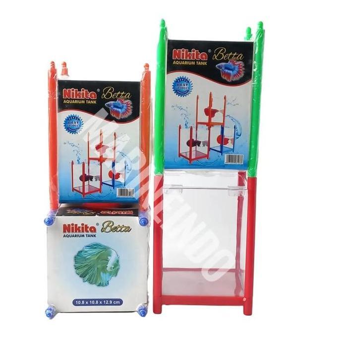 Aqaurium/Akuarium cupang Akrilik Nikita Betta Promo
