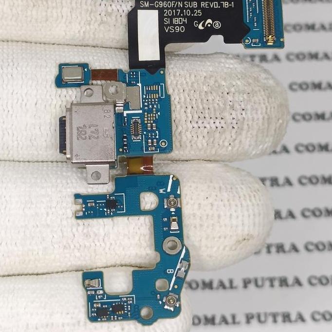SAMSUNG GALAXY S9 G960 G960F SM-G960F ORIGINAL PAPAN PCB FLEXIBLE FLEXIBEL FLEKSIBEL KONEKTOR CONEKT