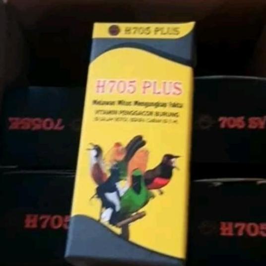 TERLARIS - H705 PLUS Vitamin Harian Gacor Burung Murai batu Kacer C.ijo Kenari