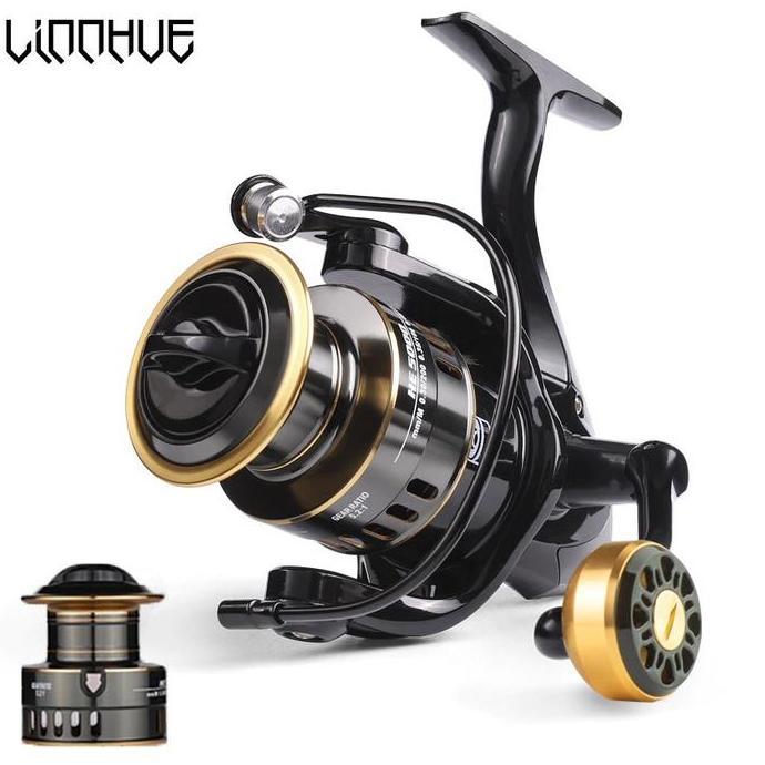 HARGA DISC - REEL PANCING HE3000 HE2000 Spinning Reel 5.2:1 - Katrol pancing