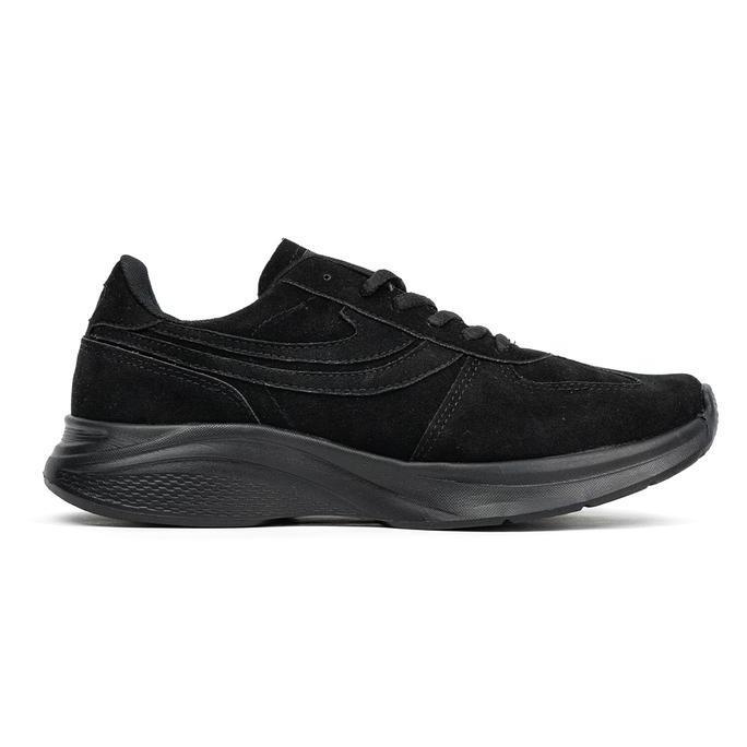 TERBARU - SEPATU SNEAKERS JOHNSON - ULTRA BLACK