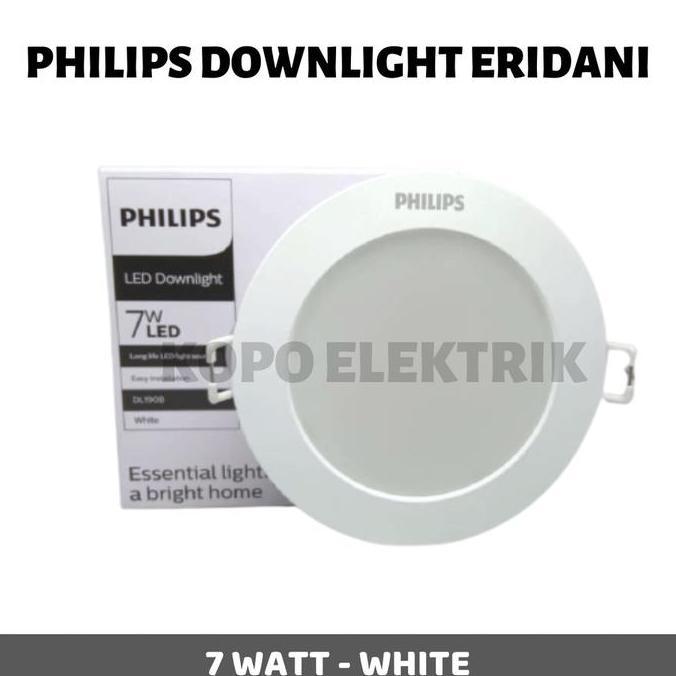 Expert- Lampu Led Downlight Philips 7 Watt / 7w - Bulat